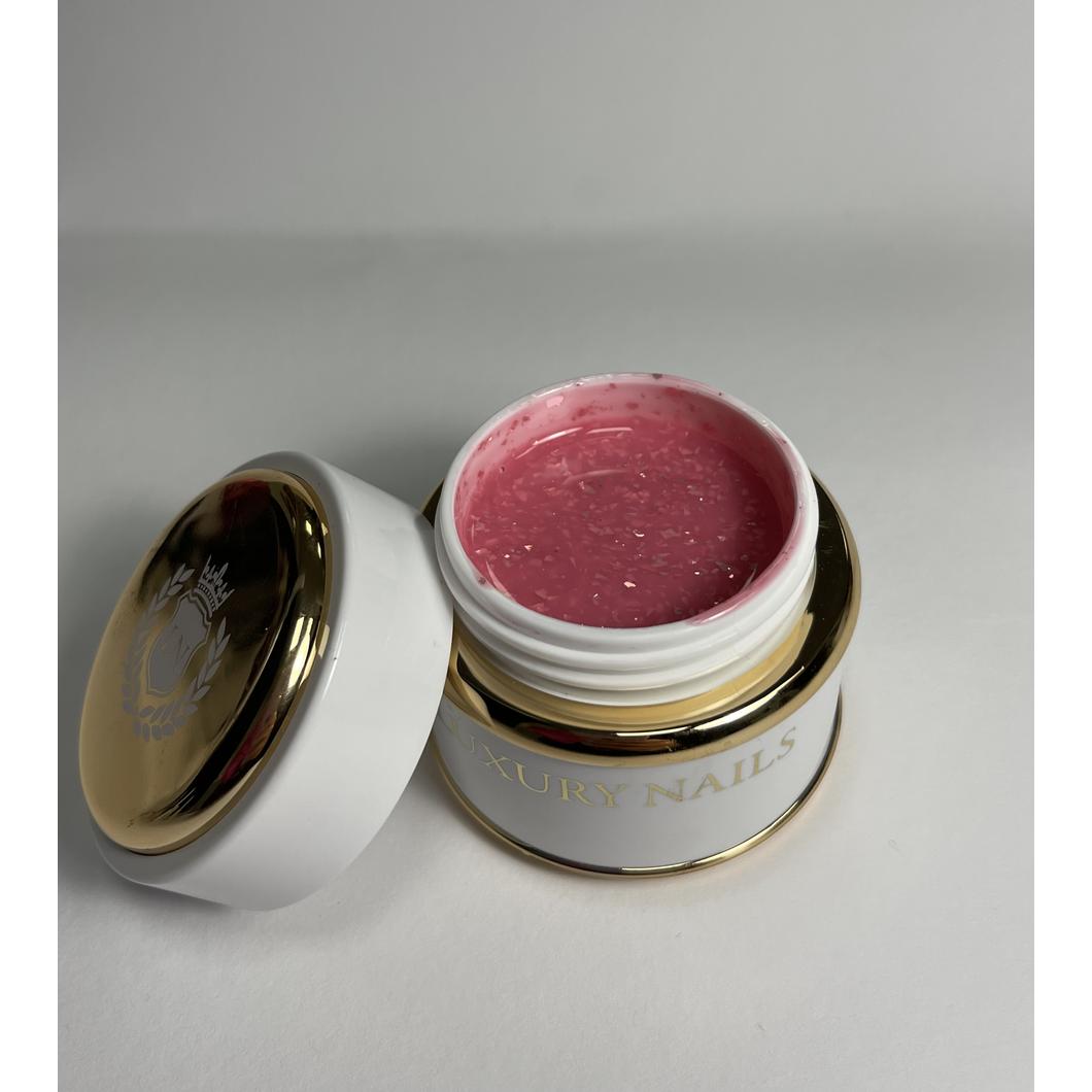 Bio Bond Gél tégelyes  - Rose Marble Flakes 50ml