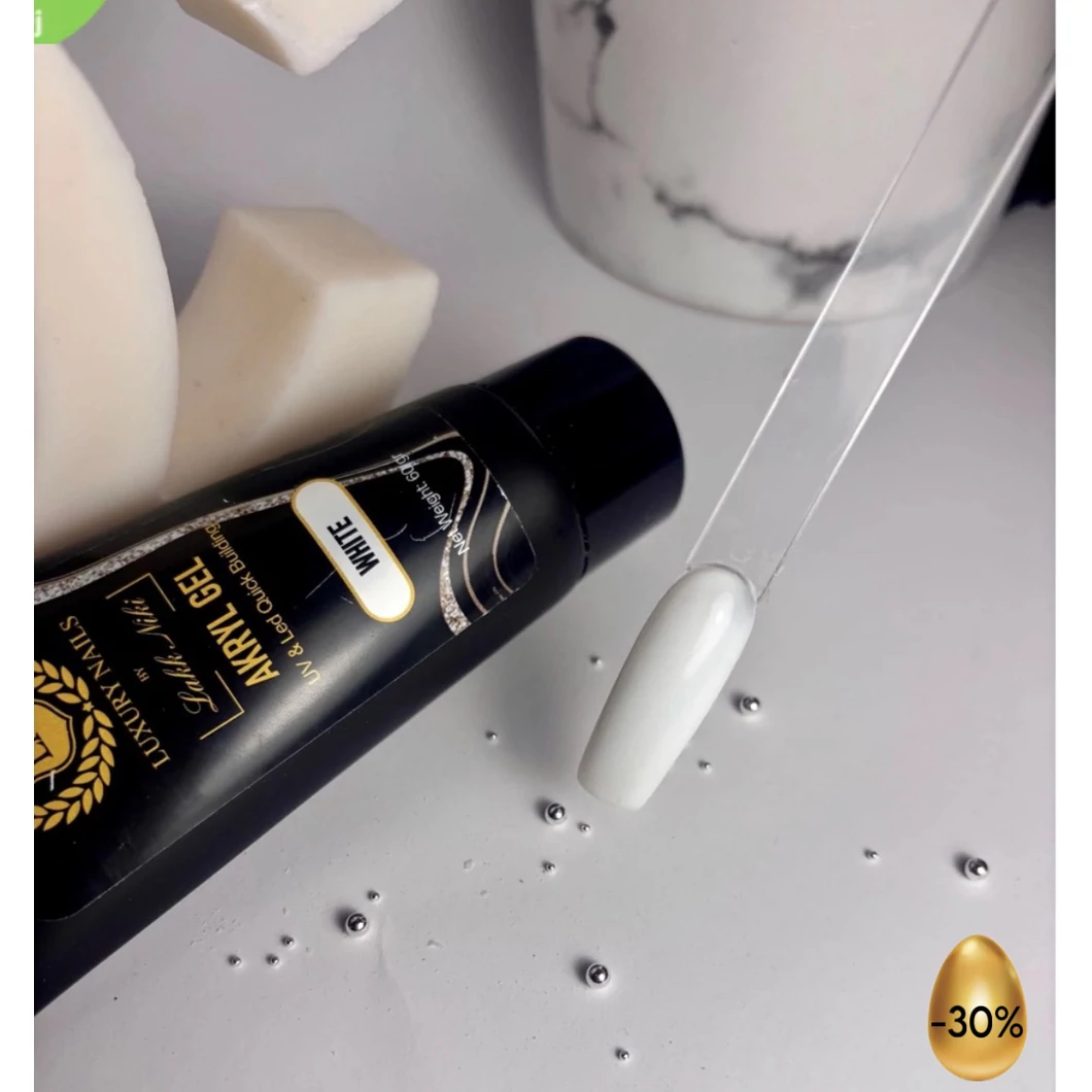 Akryl Gél - Hema free - White 60gr 