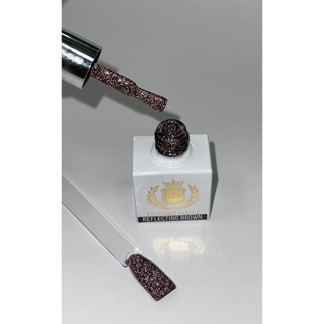 Luxury Reflecting Gél Lakk R11 - Brown 
