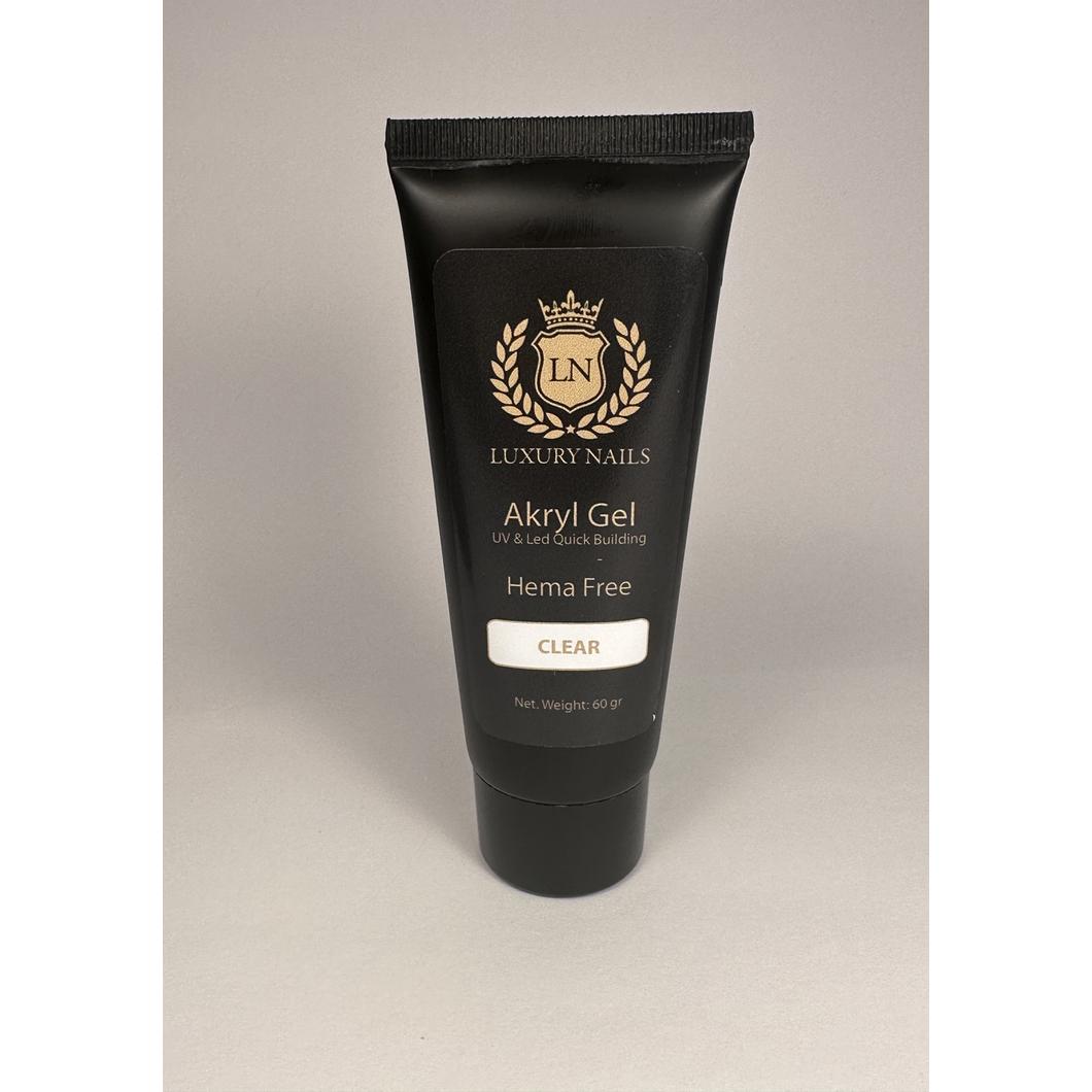 Akryl Gél - Hema mentes - Clear 60gr 