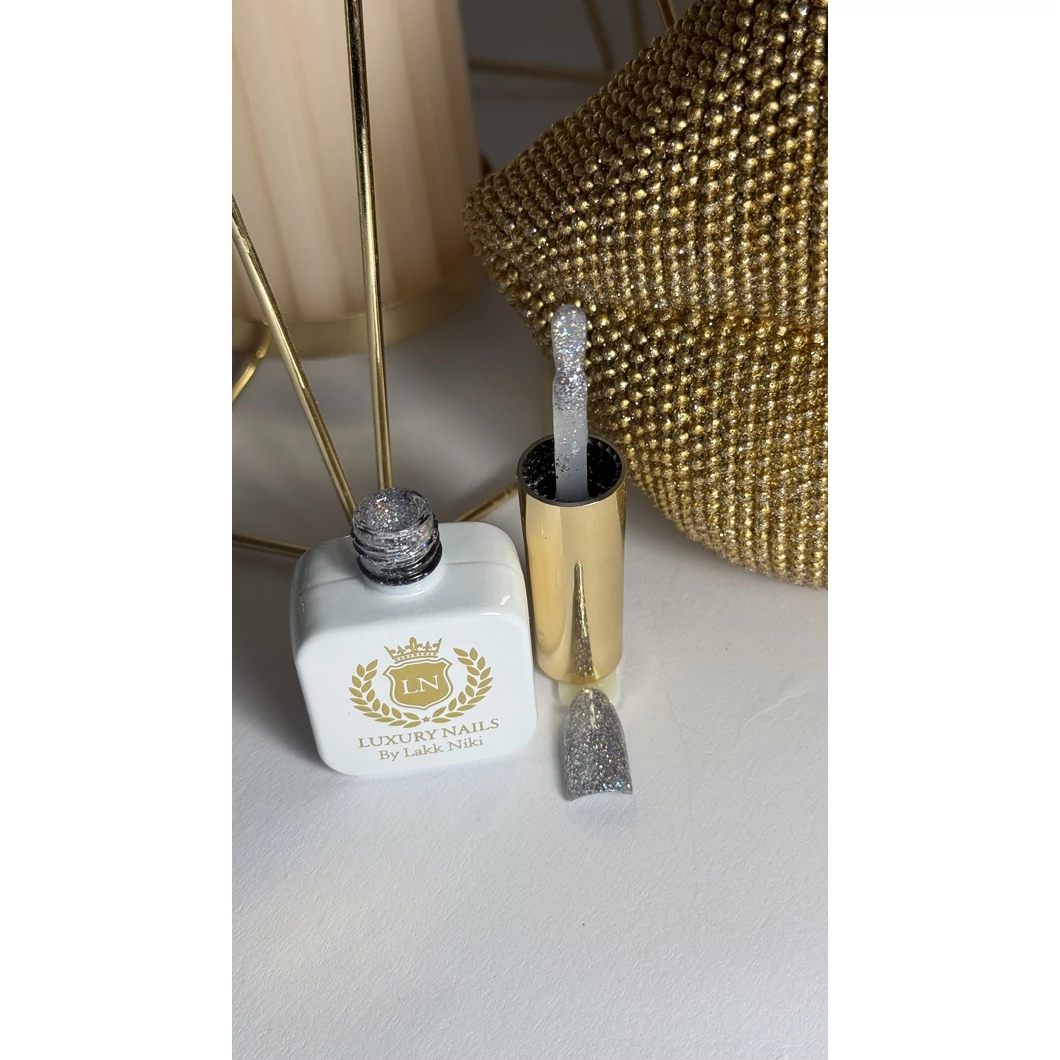 Bling Gél lakk 02 - holoezüst 