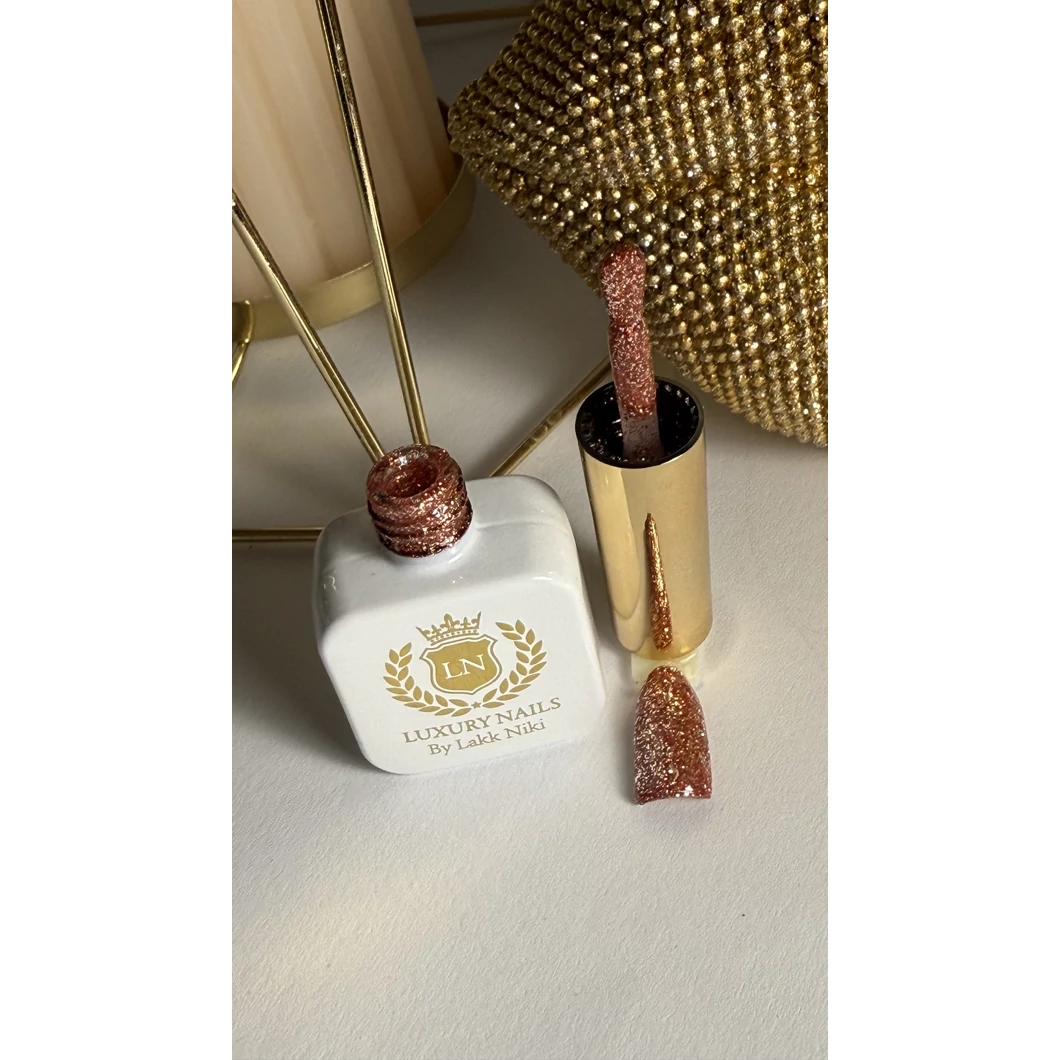 Bling Gél lakk 04 - arany-piros