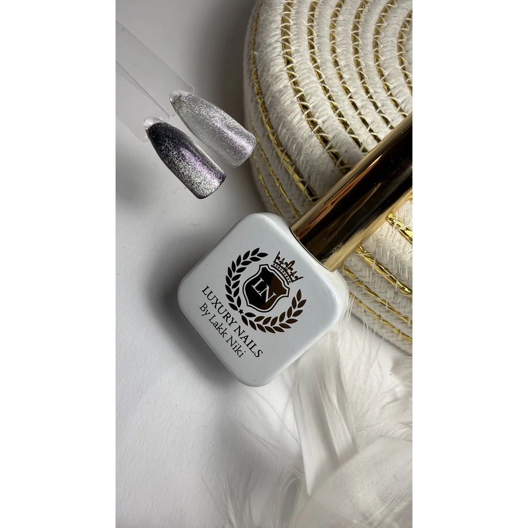 Cat Eye Gél Lakk c1 - Ezüst