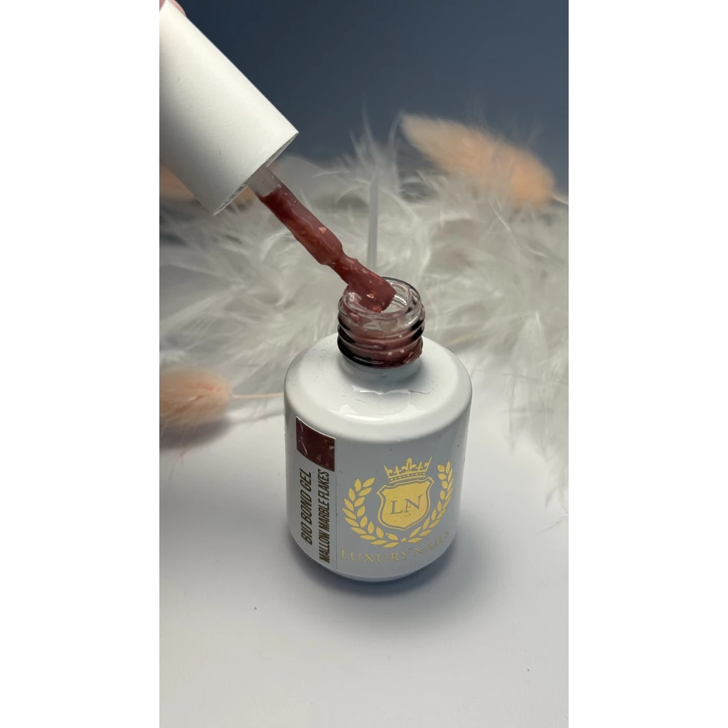  Bio Bond Gél - Mallow Marble Flakes 15ml