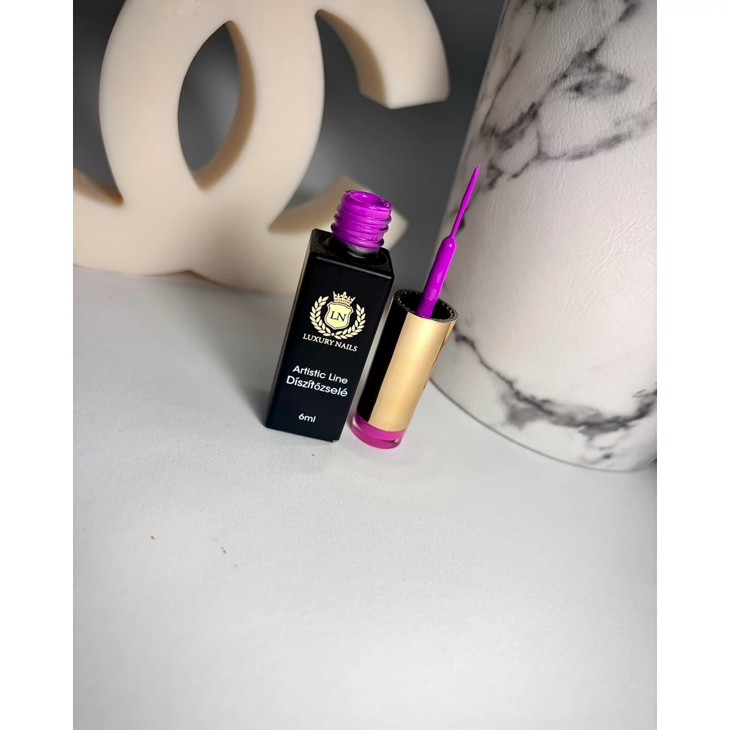 Artistic line - Díszítő zselé - neon purple 6ml