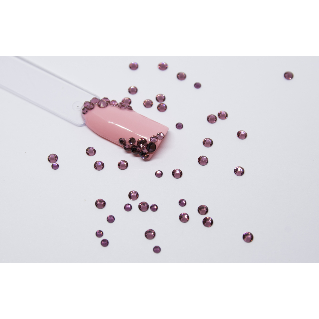 Luxury díszítő kövek - Pink ss10 1440 db