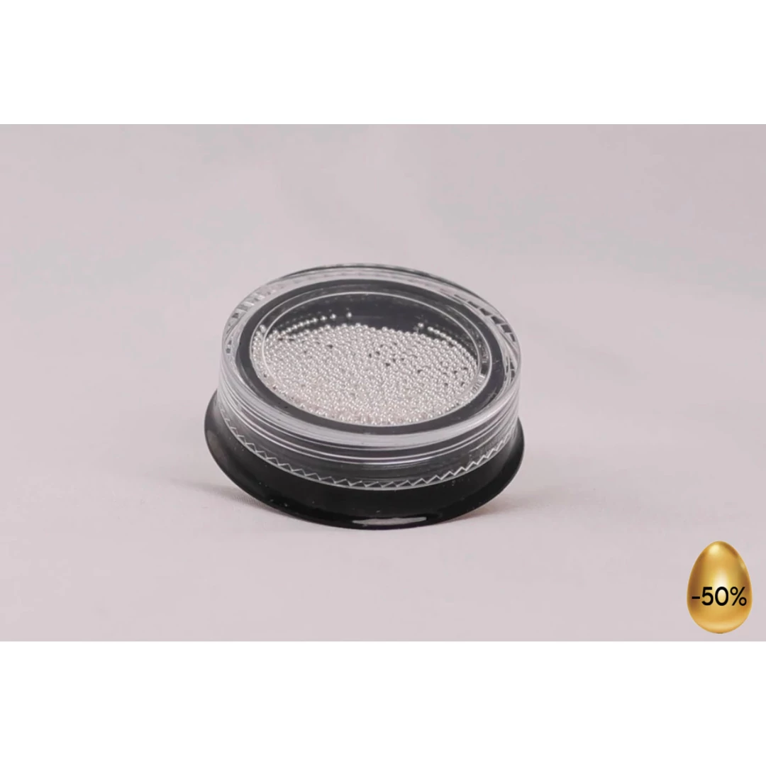 Luxury szórógyöngy - ezüst