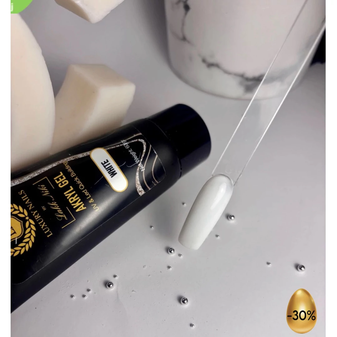 Akryl Gél - Hema free - White 60gr 