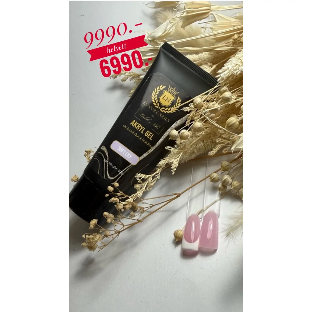Akryl Gél - Hema free - Soft Lily 60gr 