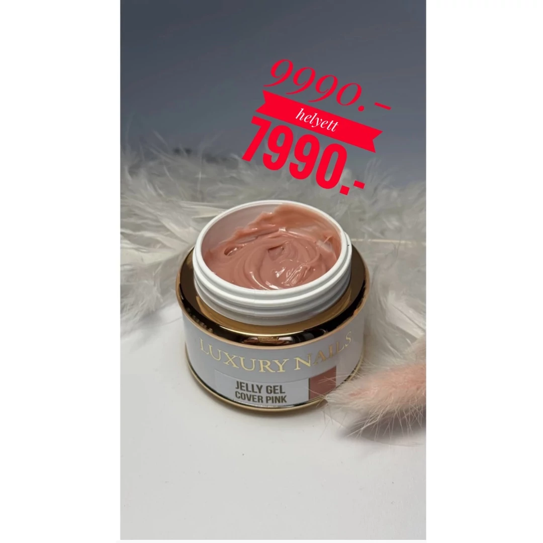 Jelly Gél - Cover Pink 50gr