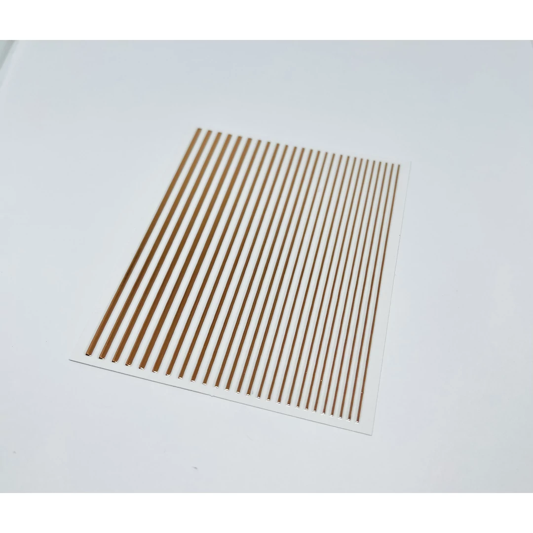 Díszítő csík - Rosegold