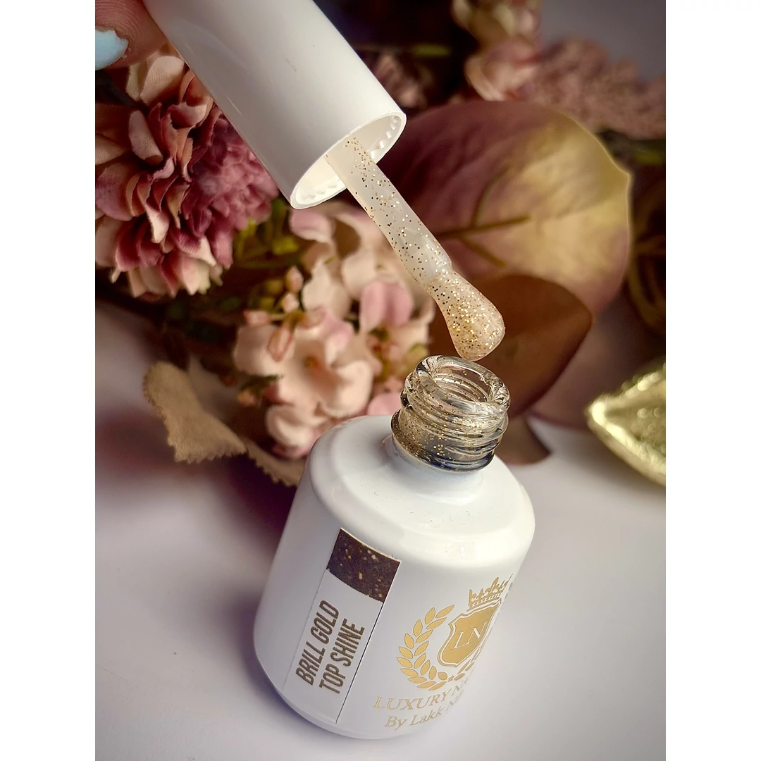 Brill Gold Top Shine Gél 15ml 