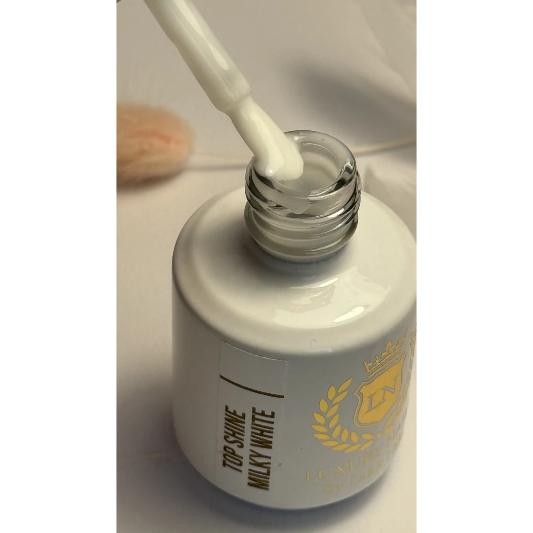 Top Shine Gèl - Milky White 15ml 