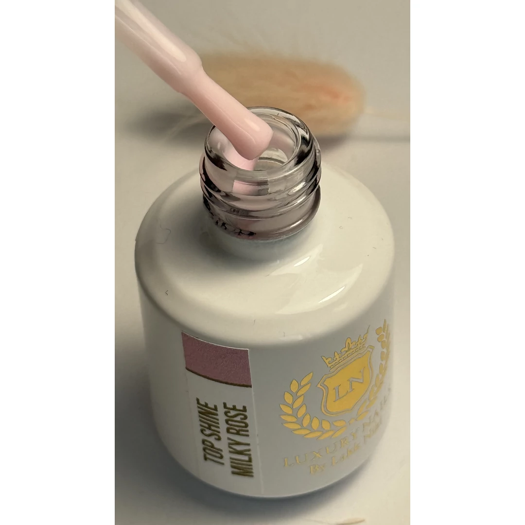 Top Shine Gèl - Milky Rose 15ml 