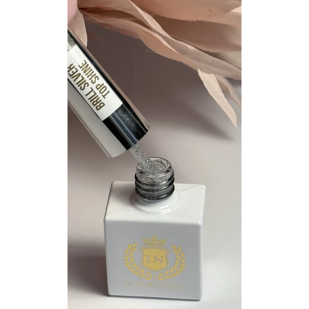Brill Silver Top Shine Gél 8ml