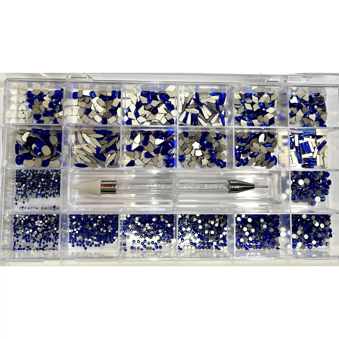 Luxury Strassz Box - Exclusive Blue