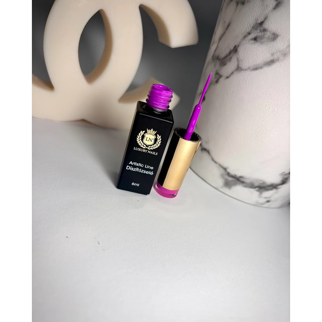 Artistic line - Díszítő zselé - neon purple 6ml
