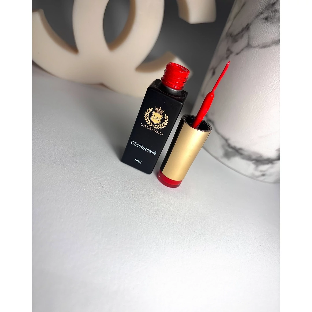 Artistic line - Díszítő zselé - red 6ml