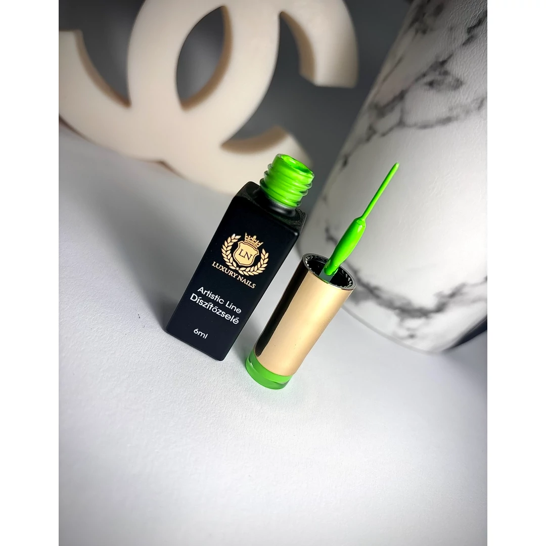 Artistic line - Díszítő zselé - neon green 6ml