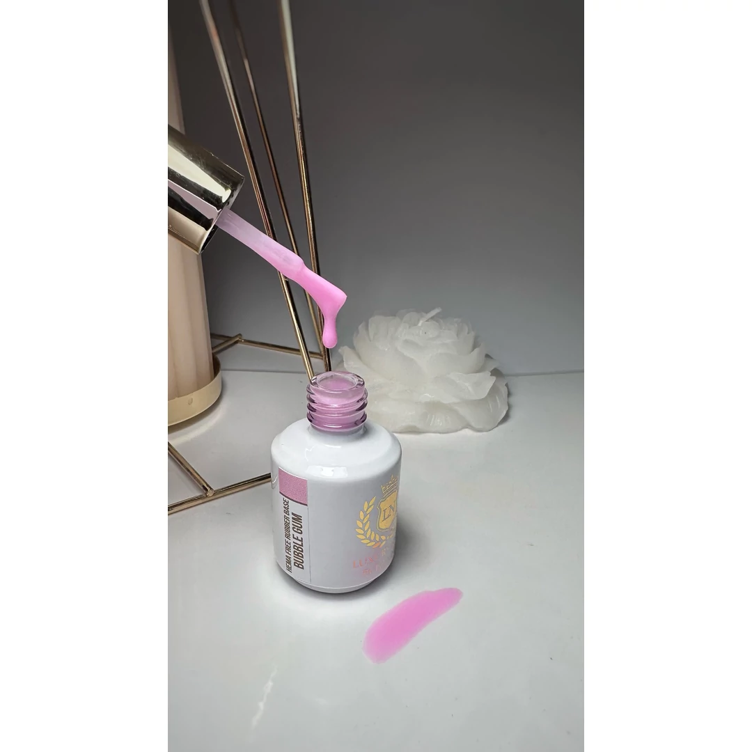Hema Free Rubber Base - Bubble Gum 15ml 