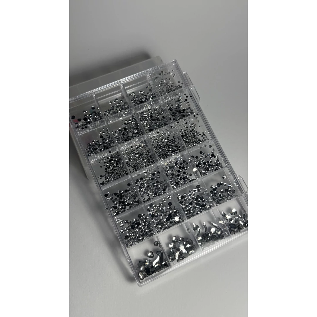 Luxury Strassz Box - Clear 