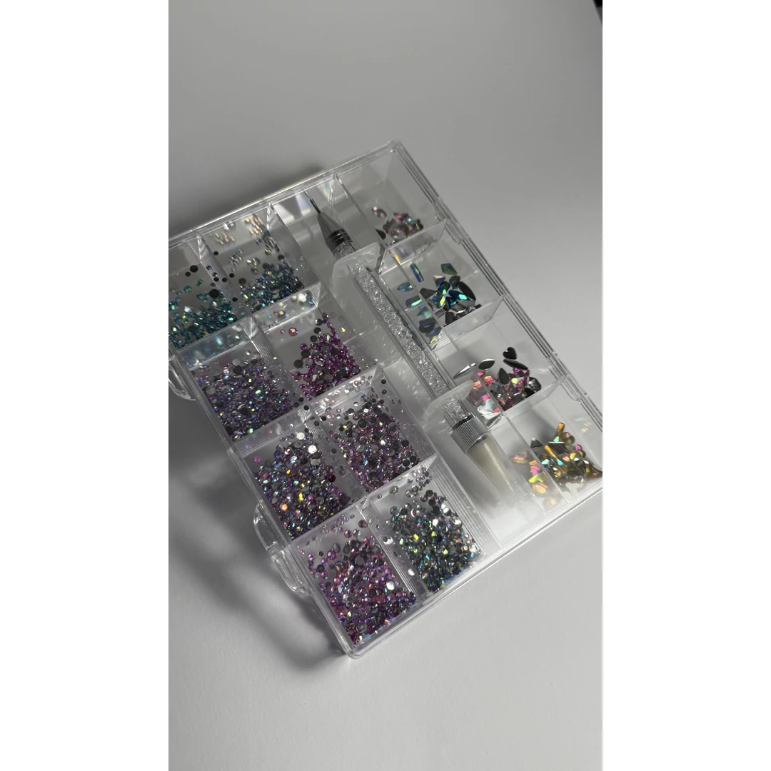 Luxury Strassz Box - Colorfull